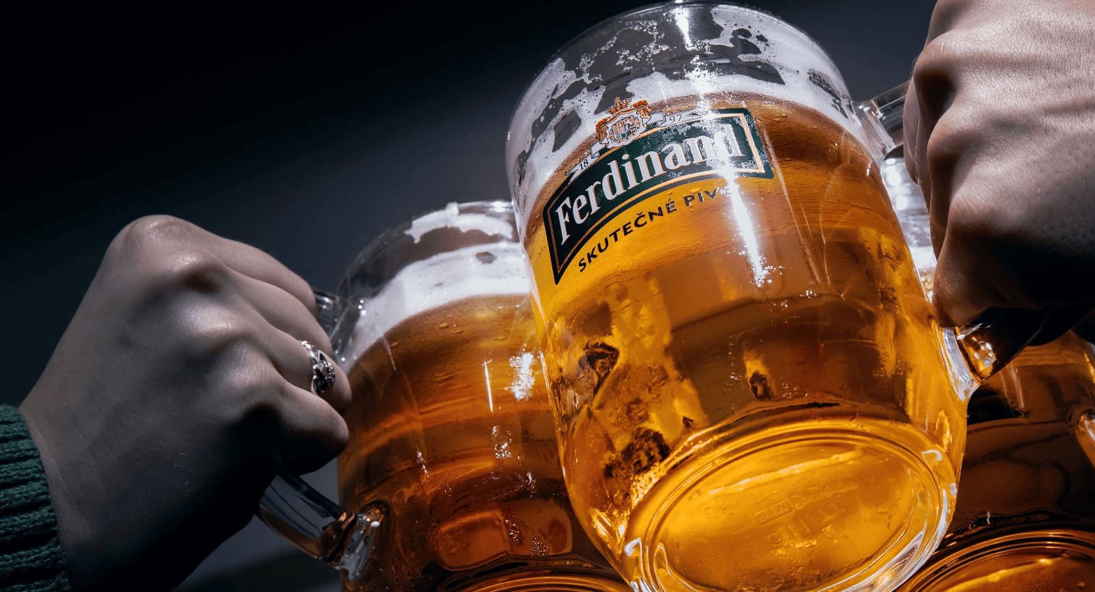 Pivo z benešovského pivovaru Ferdinand