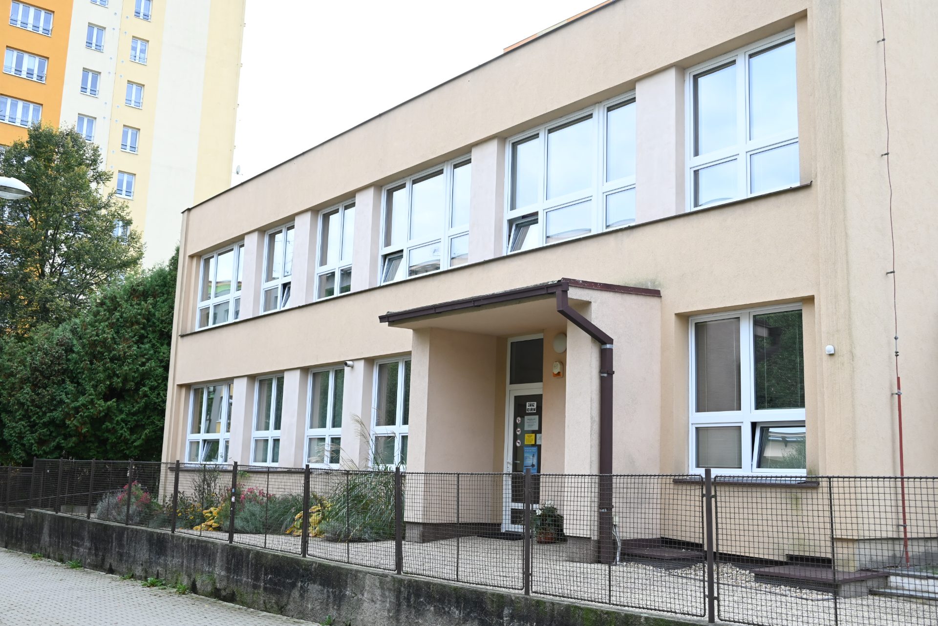 Budova Městské knihovny Vlašim v lokalitě Na Tenise