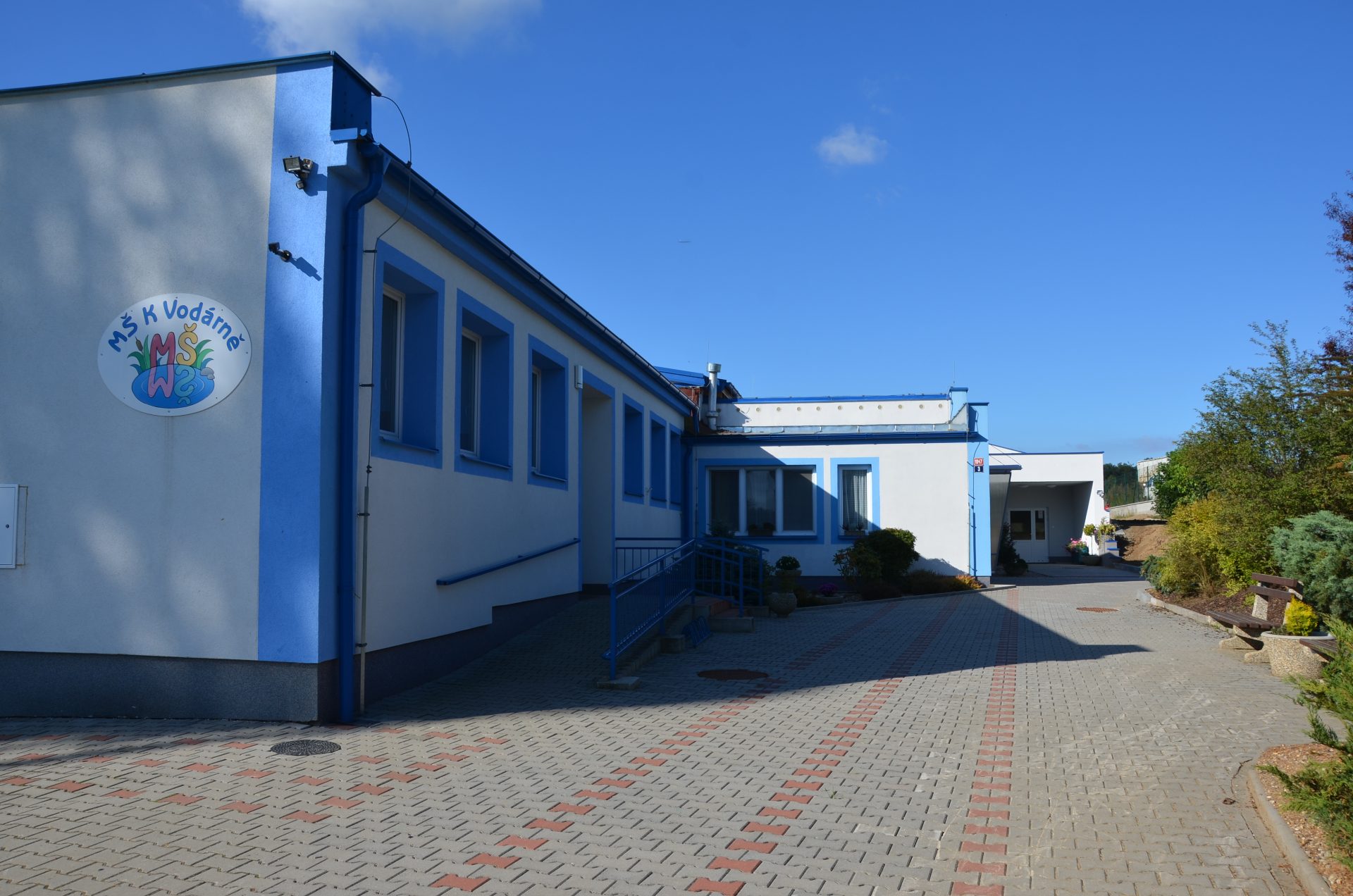 Budova mateřské školy K Vodárně ve Vlašimi