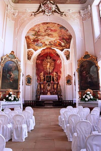 Kaple sv. Josefa na zámku Jemniště