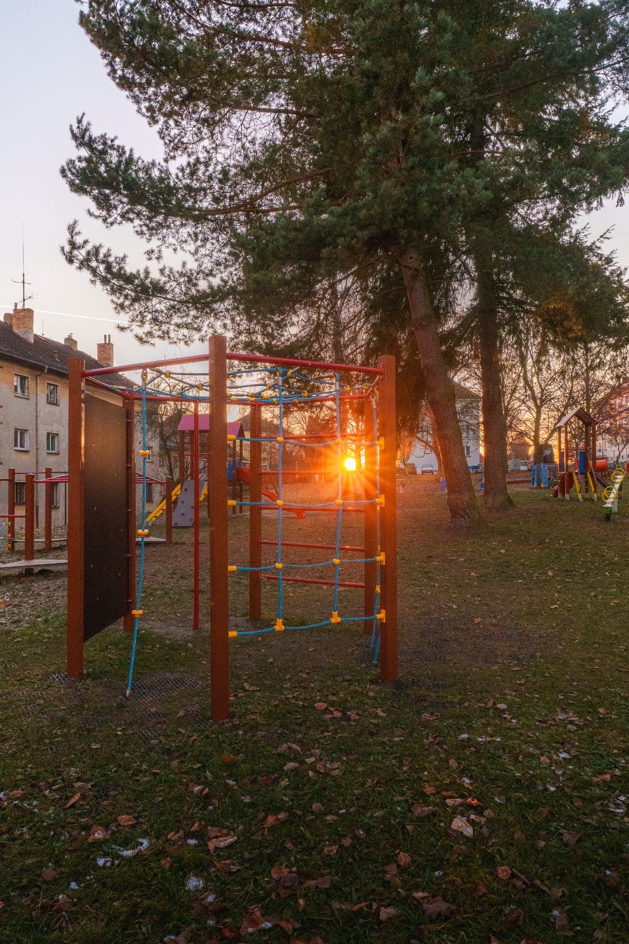 Dětské hřiště na severním sídlišti ve Vlašimi