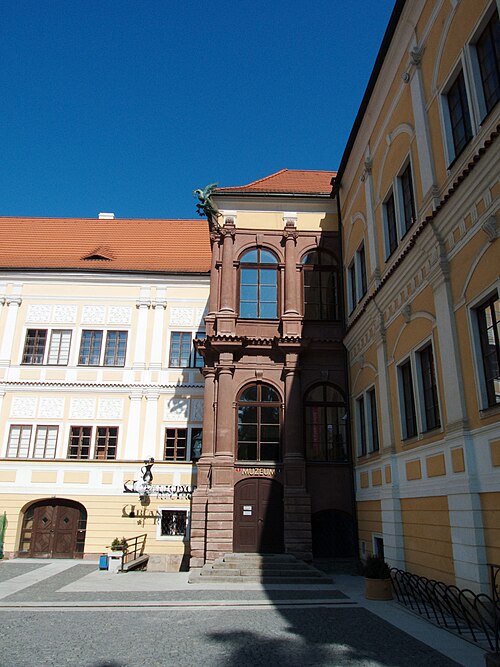 Čínský pavilon, který nechali postavit Auerspergové